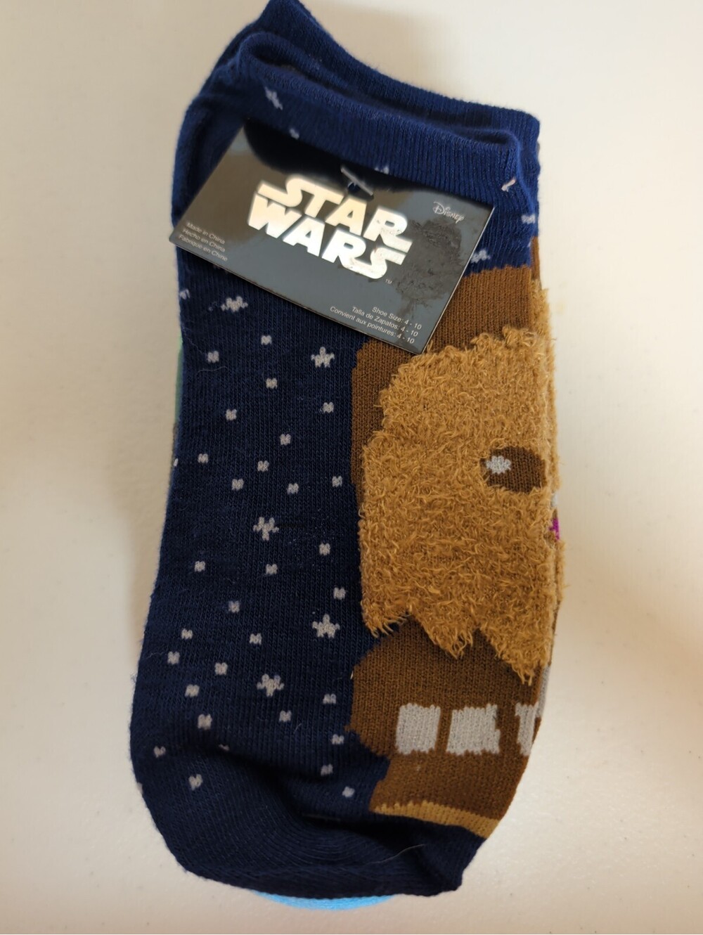 Disney Star Wars Low Cut Ankle Socks Women's Size 4-10 6 Pair